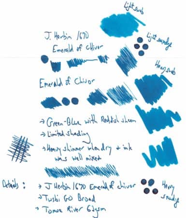 J. Herbin Emerald of Chivor Fountain Pen Ink