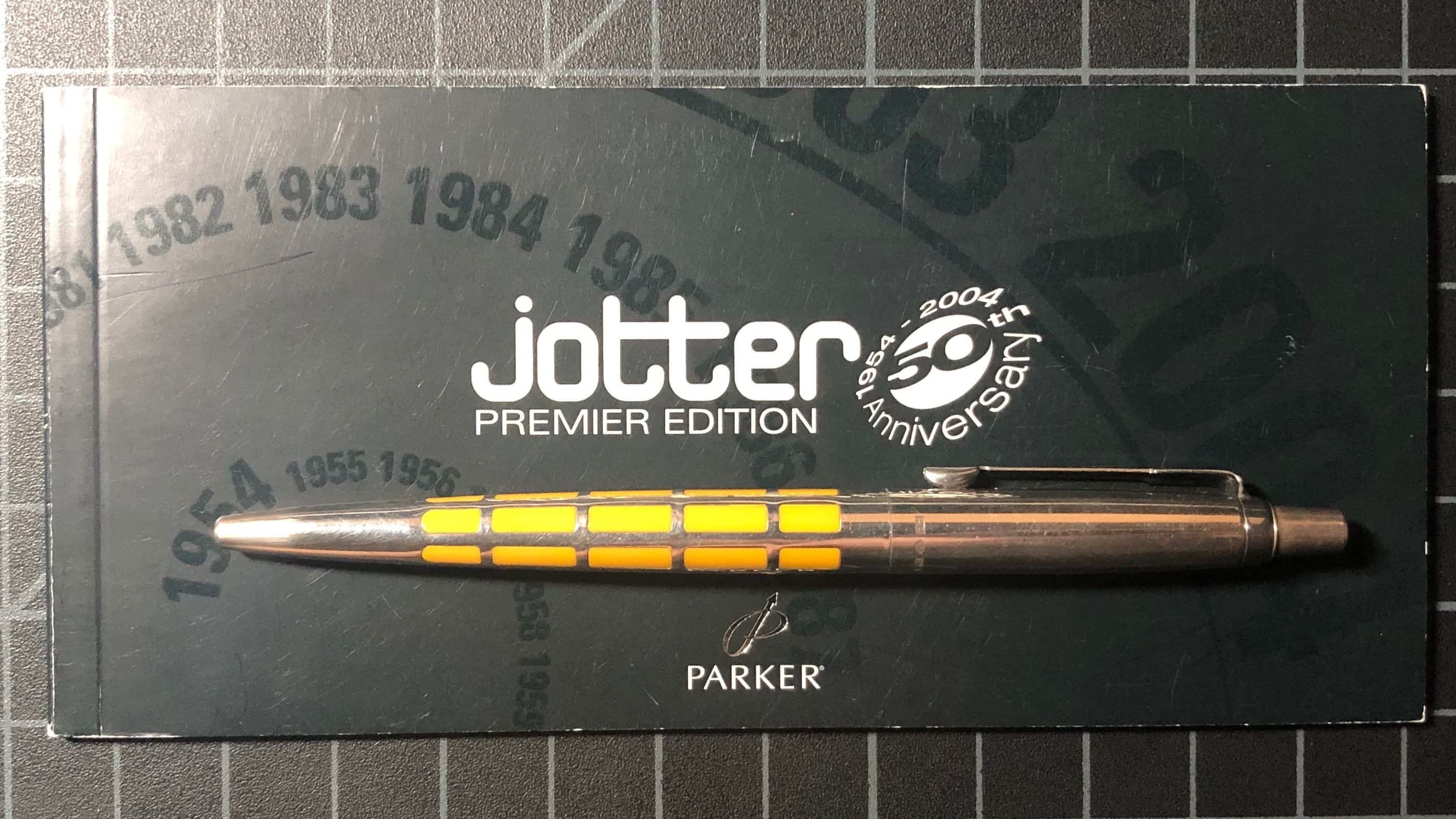 Parker Jotter Premier Edition 2004 Silver/Saffron