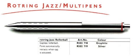 Rotring 1996 Catalog